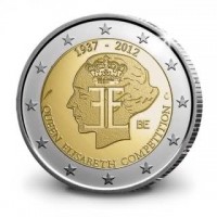 Belgie 2 euro 2012 Koningin Elisabeth Competitie UNC